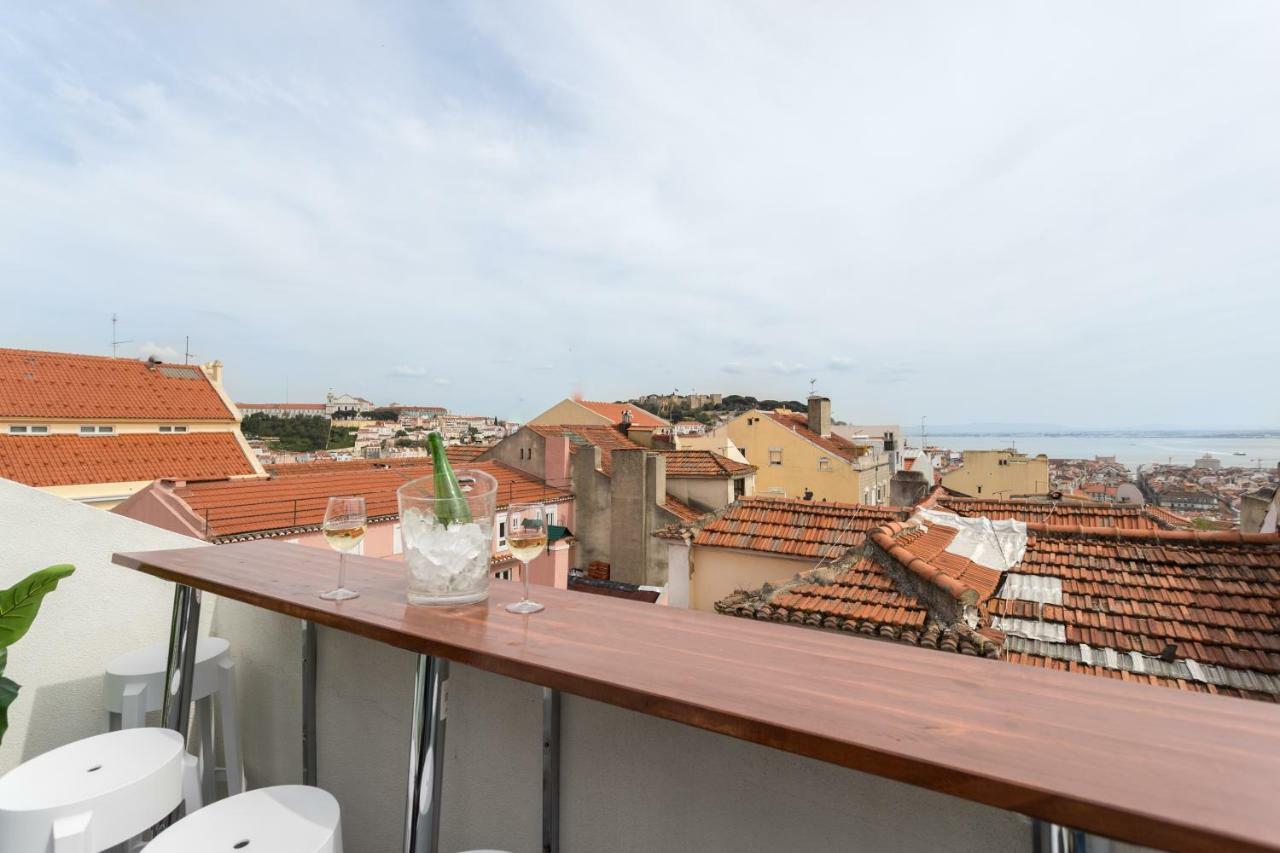 Rossio Penthouse Three-Bedroom Apartment W/ River View And Parking - By Lu Holidays Lisboa Exteriör bild